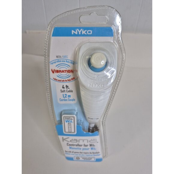 Nyko Kama Wired Nunchuck Controller for Wii #87075-A50  4ft- White - NEW/SEALED - Picture 7 of 7